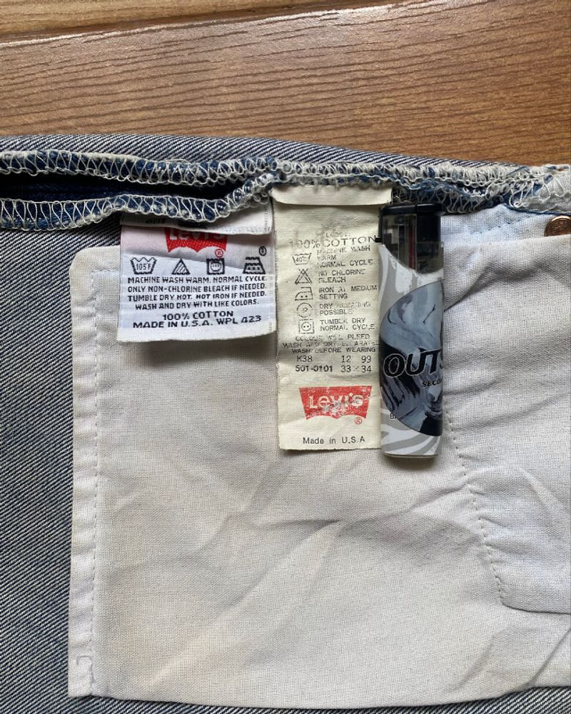 Vintage Levi’s 501 90s USA, foto 6