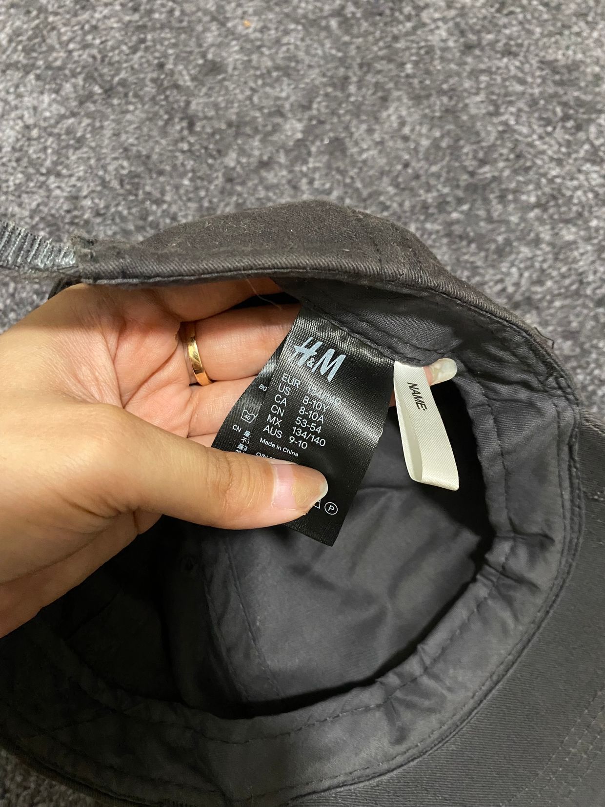 H&M Indie Hat Wanita black, foto 2