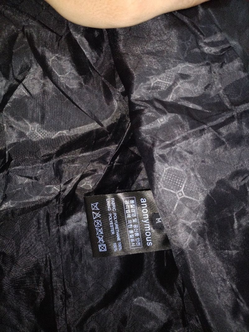 JAKET KULIT RAMONES BRAND ANONYMOUS SIZE M, foto 4