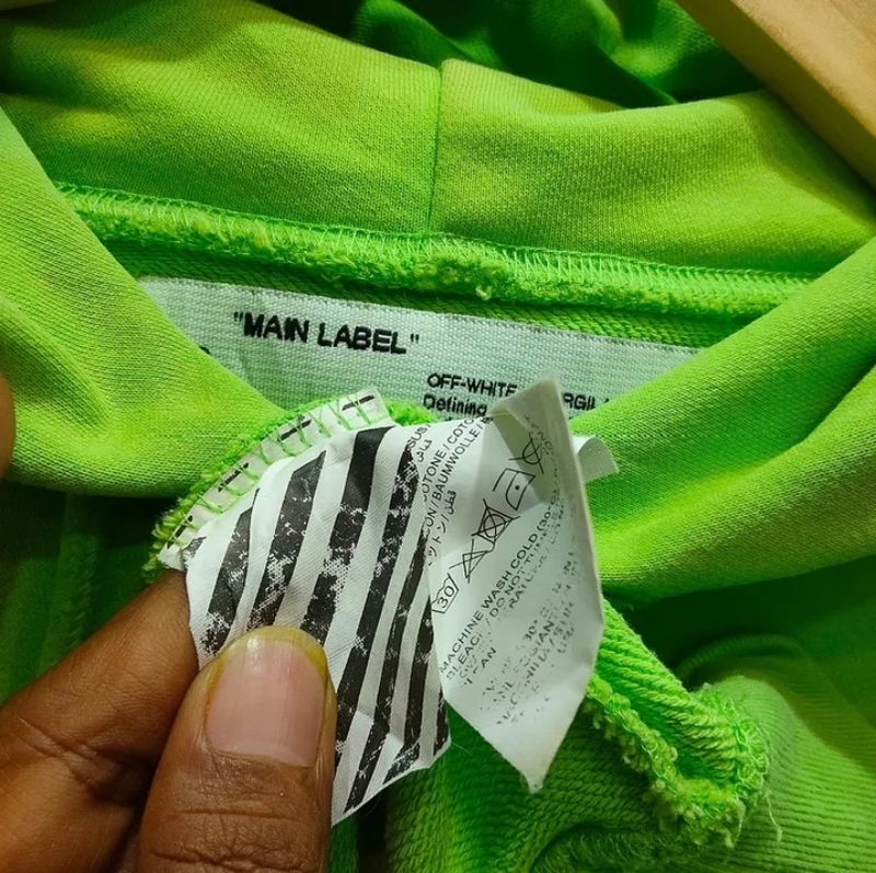 OFF WHITE PULL OVER HOOODIE, foto 6