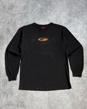 2000s Faded Black Oakley Long Sleeve T-shirt