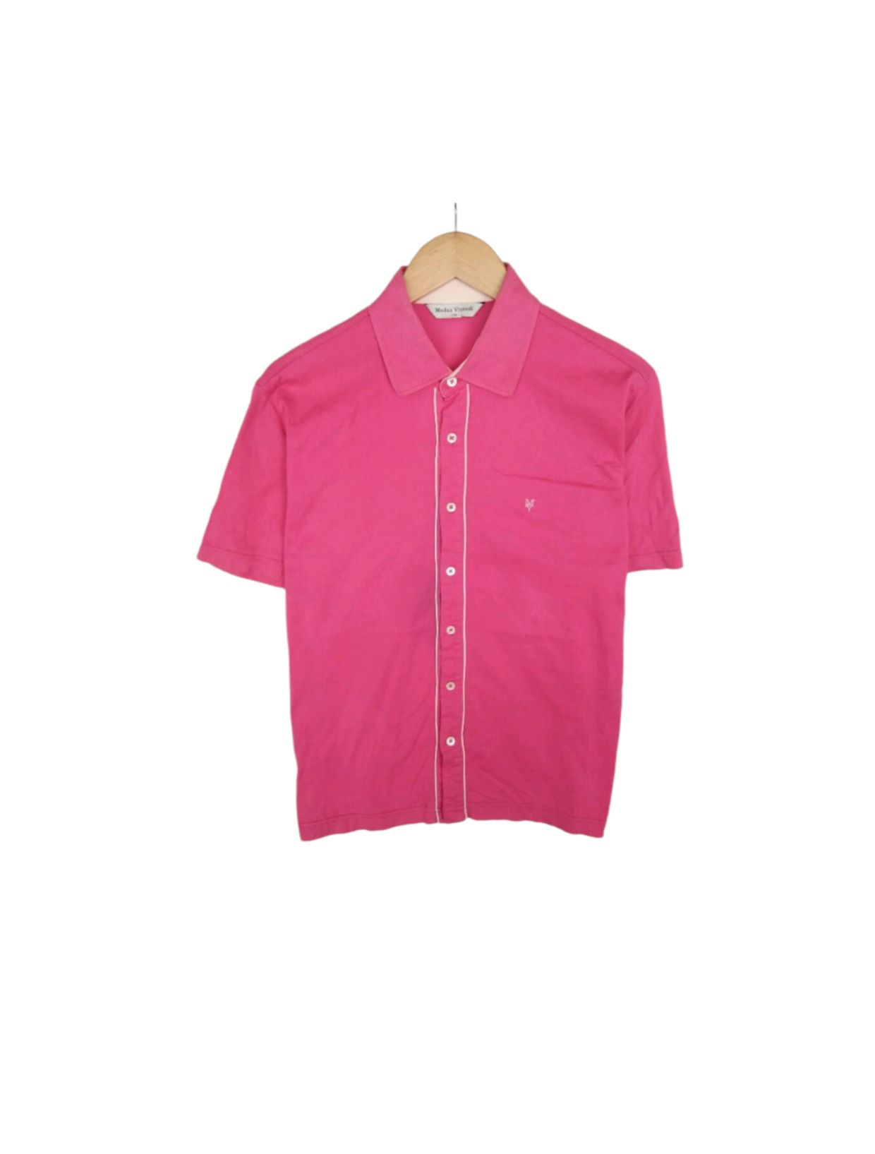 Minimalist Casual Shirt Wanita pink
