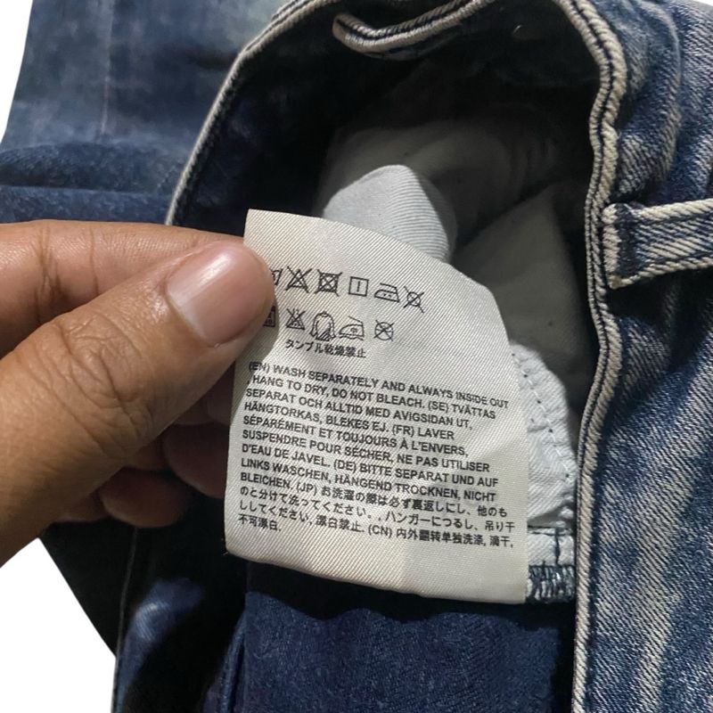 Acne studios skin 5 ferra denim longpant, foto 7