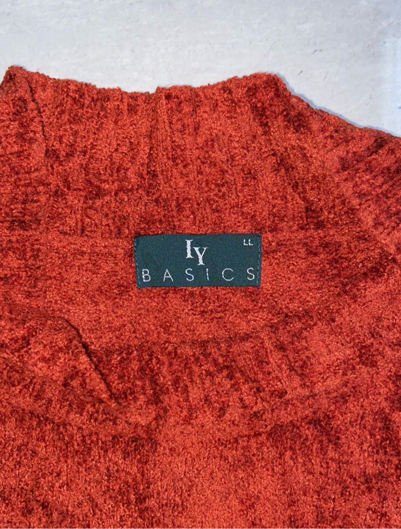 IY BASICS Yohji Yamamoto Red Sweater, foto 6