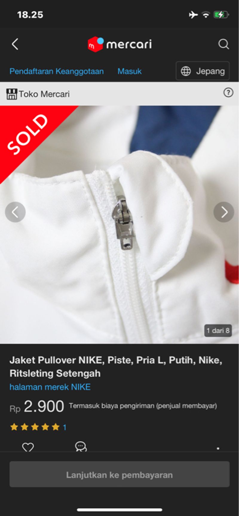 Halfzip nike vintage original, foto 4