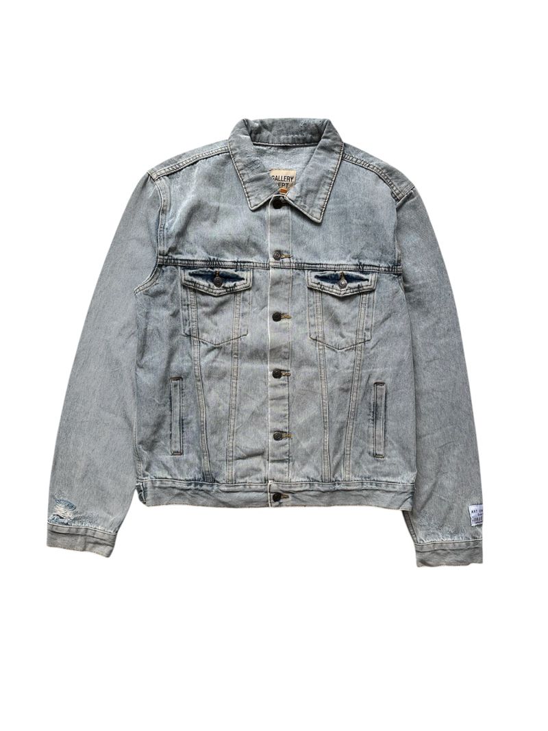 Gallery Dept Casual Biker Denim jacket Pria blue, foto 2