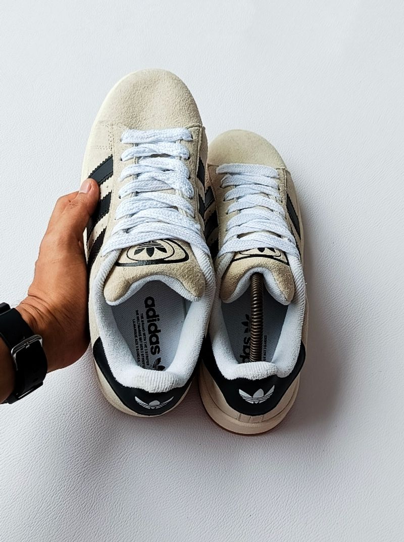 Adidas Campus 00s Crystal White Black, foto 6