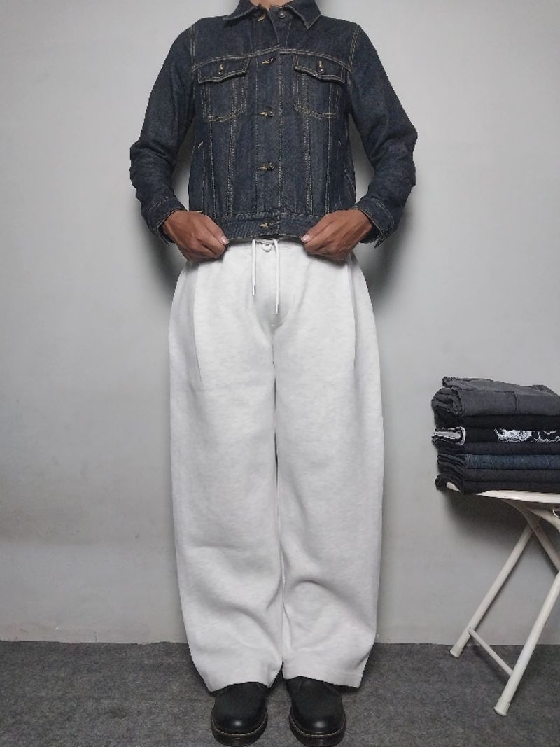 "Laine" Baggy Sweatpants Grey, foto 2