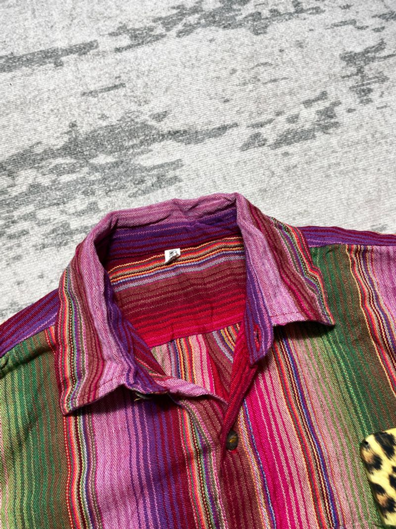 Guatemala sarape mexican shirt, foto 4