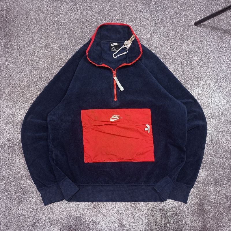 Jaket/sweatshirt halzip cagoule nike ( L ), foto 2