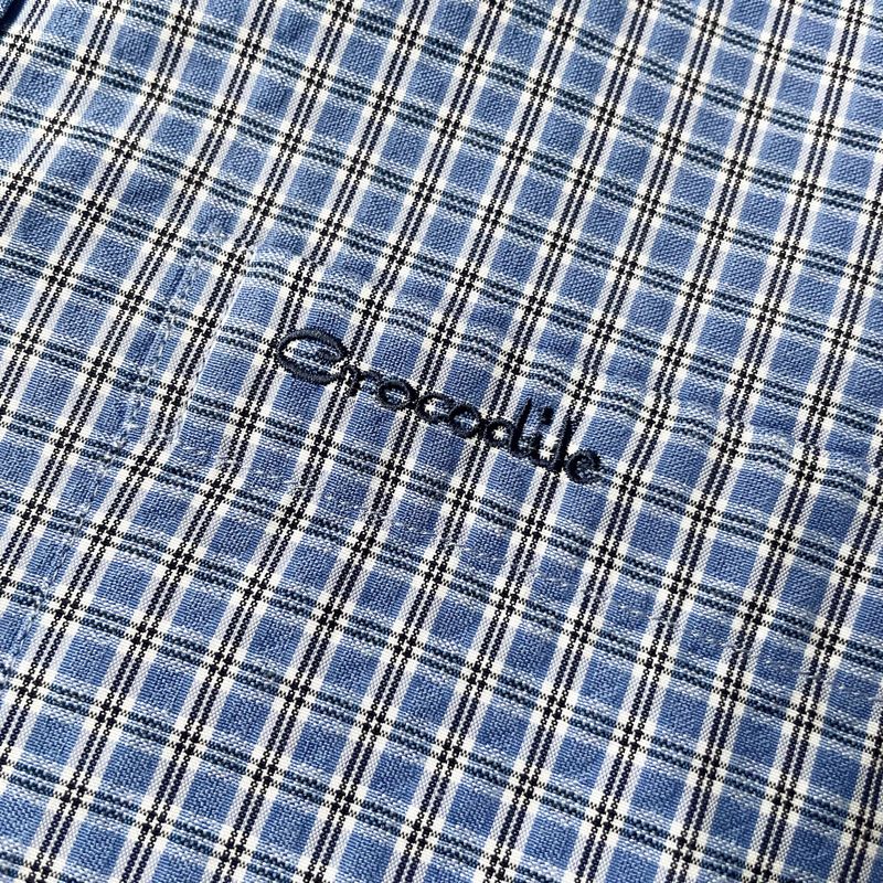 Crocodile multiplaid boxy shirt 🐊, foto 6
