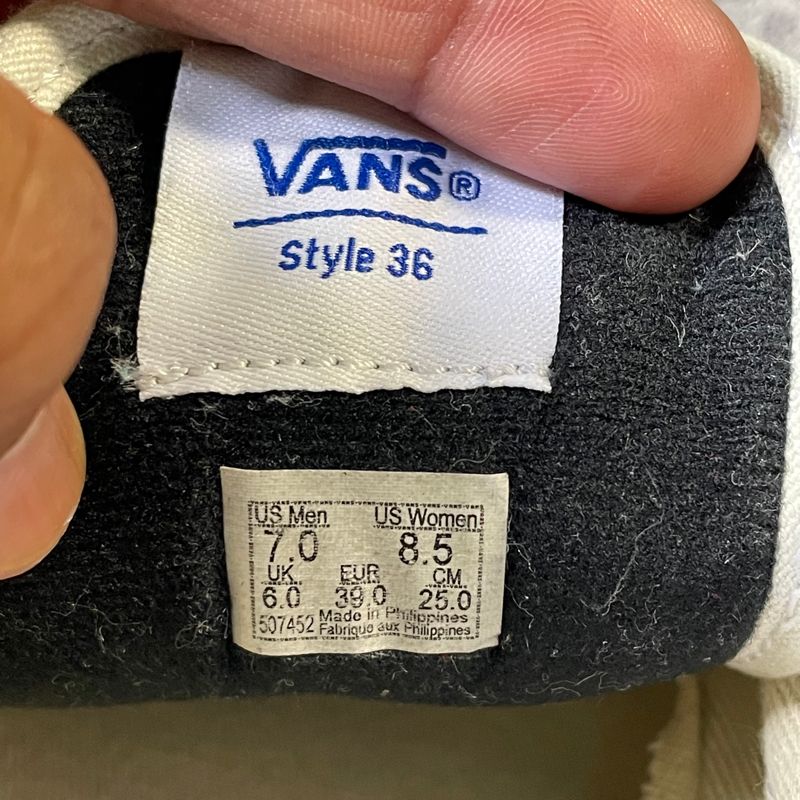 Vans Style 36DX White Blue Red, foto 8