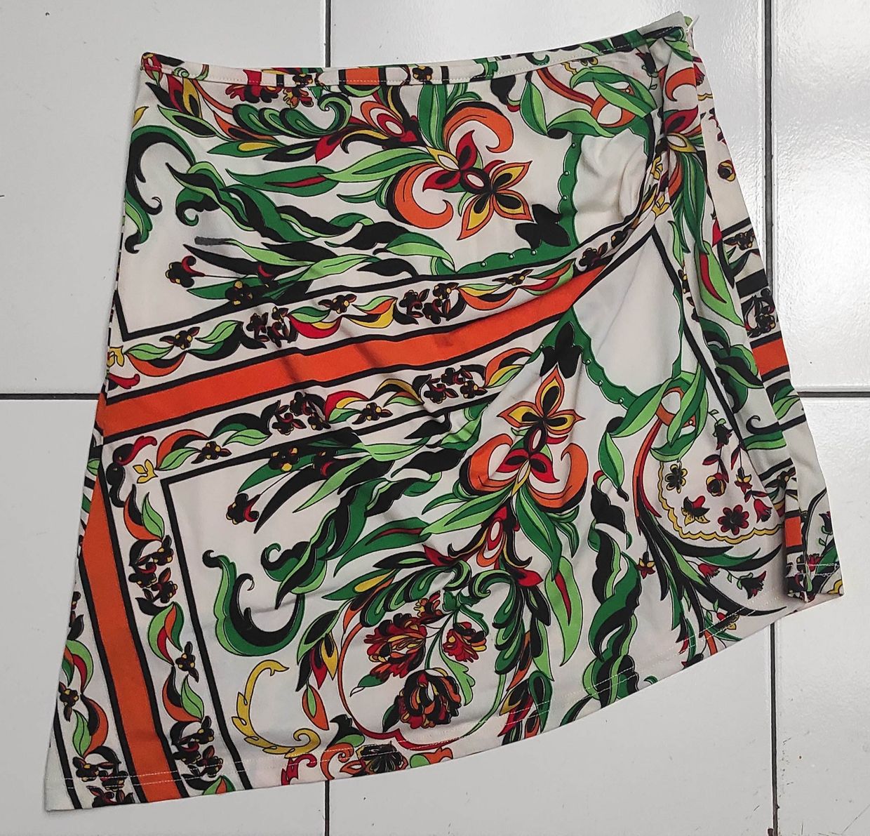 jual rok hijau orange merk Red