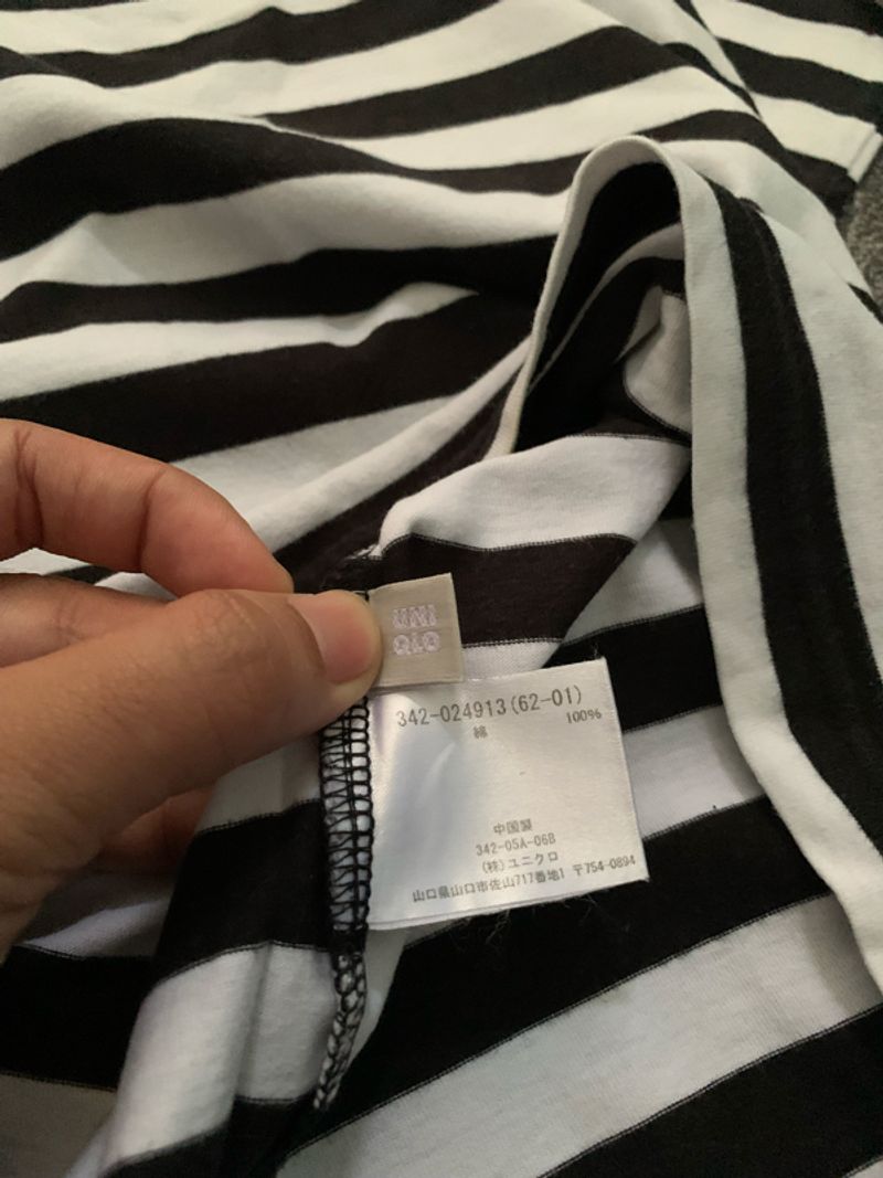 Kaos Salur Uniqlo, foto 2