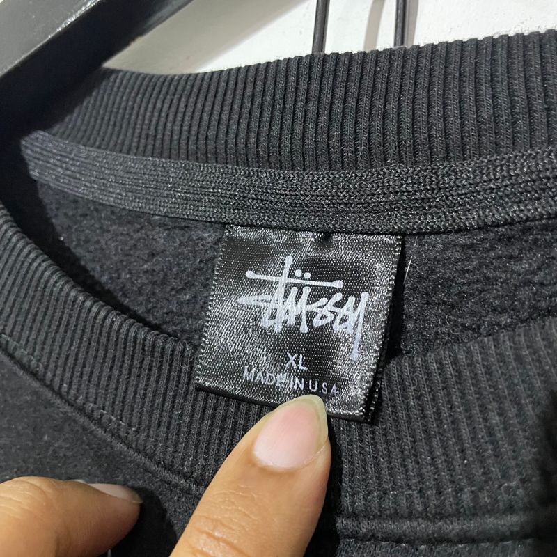 Crewneck stussy big logo, foto 2