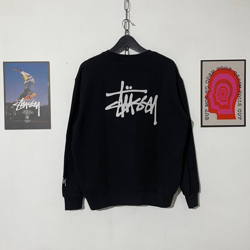 Crewneck stussy big logo, foto 4