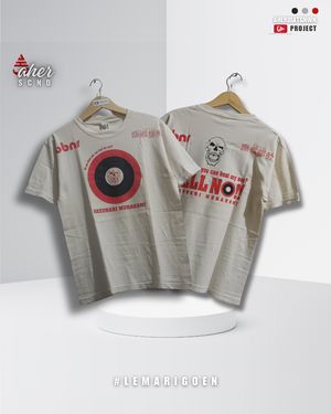 Vintage T-shirt Pria white