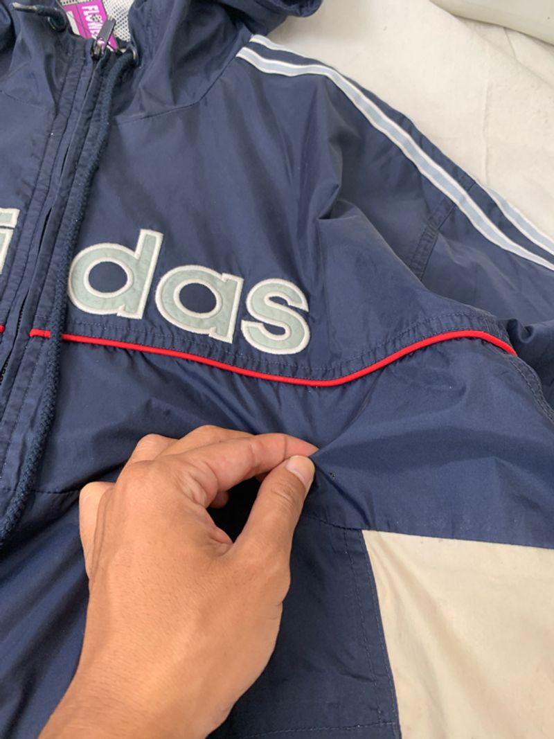 ADIDAS WINDBREAKER JACKET PARASUT COLORBLOK TAPPED, foto 2