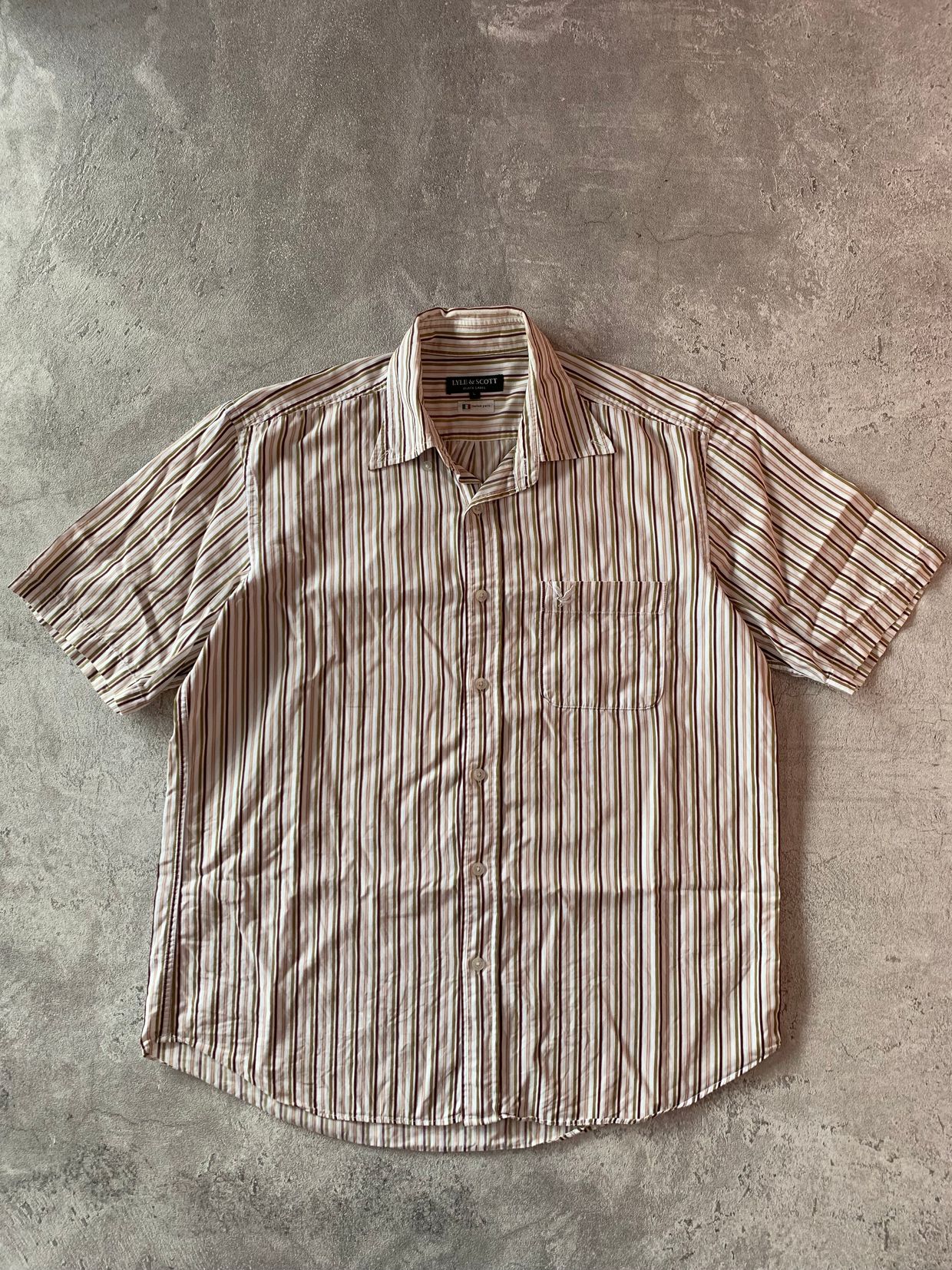 Lyle & Scott Casual Formal shirt Pria white