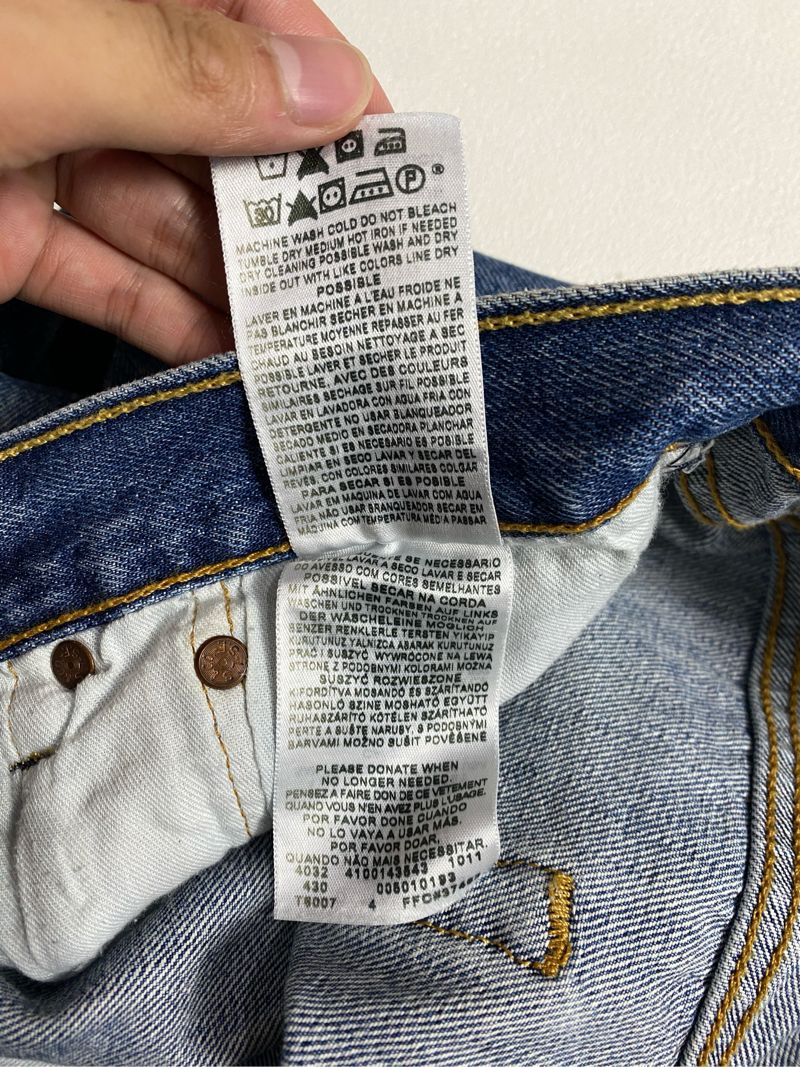 Vintage denim Levi’s 501, foto 6