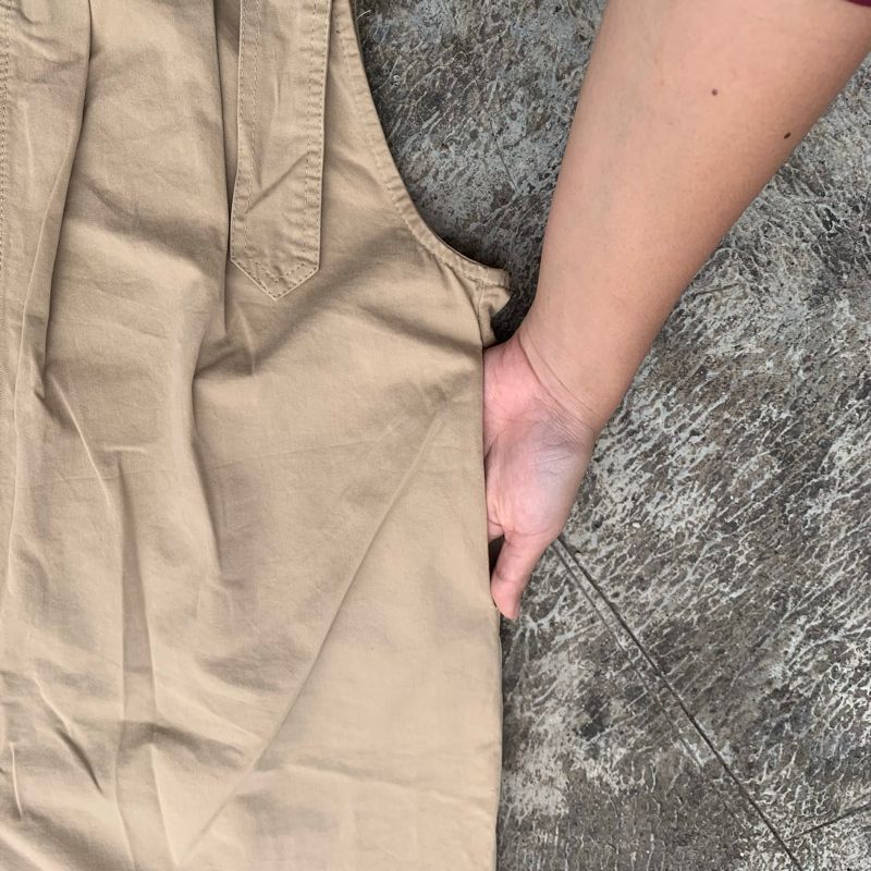 Jumpsuits Pendek Cream, foto 5
