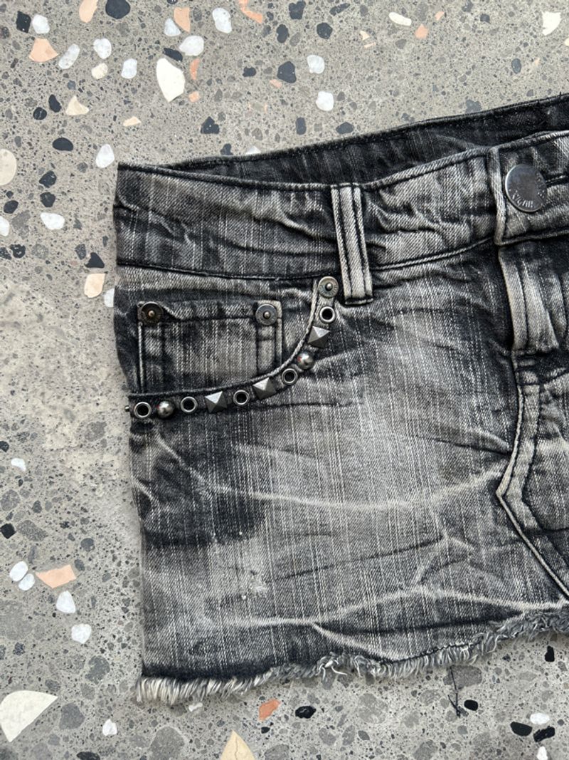 Y2K Skirt Goth Style, foto 3