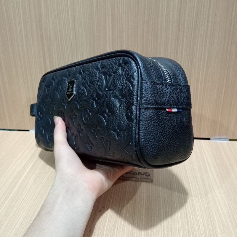 Handbag Louis Vuitton warna hitam, foto 2
