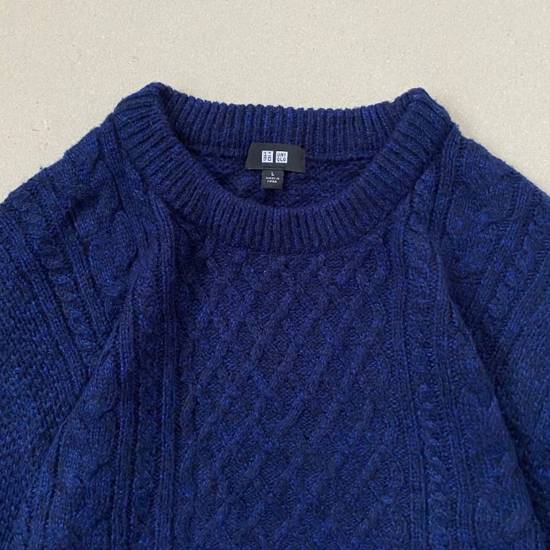 Cable sweater knitwear uniqlo, foto 2