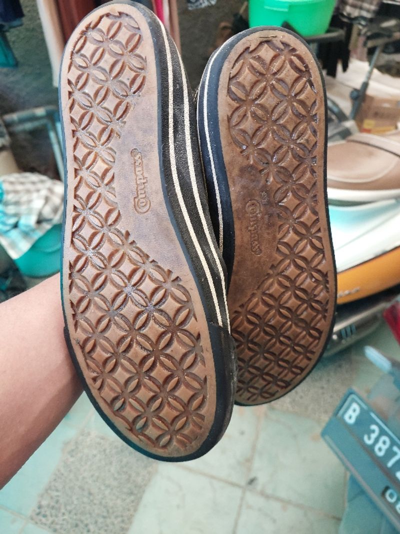 Sepatu Compass Retrograde Hi Double Black Second, foto 2