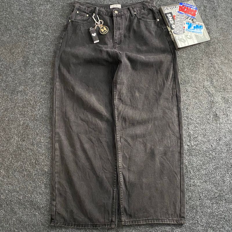 BAGGY JEANS BLACKWASHED (GLW), foto 4