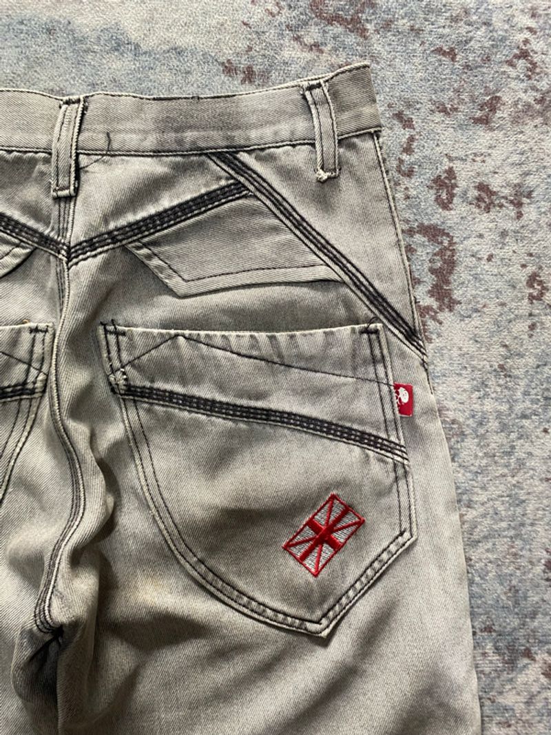 Jorts Skull White Y2k, foto 8