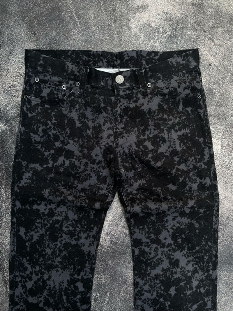 Black Varia Pattern Long Pants, foto 2