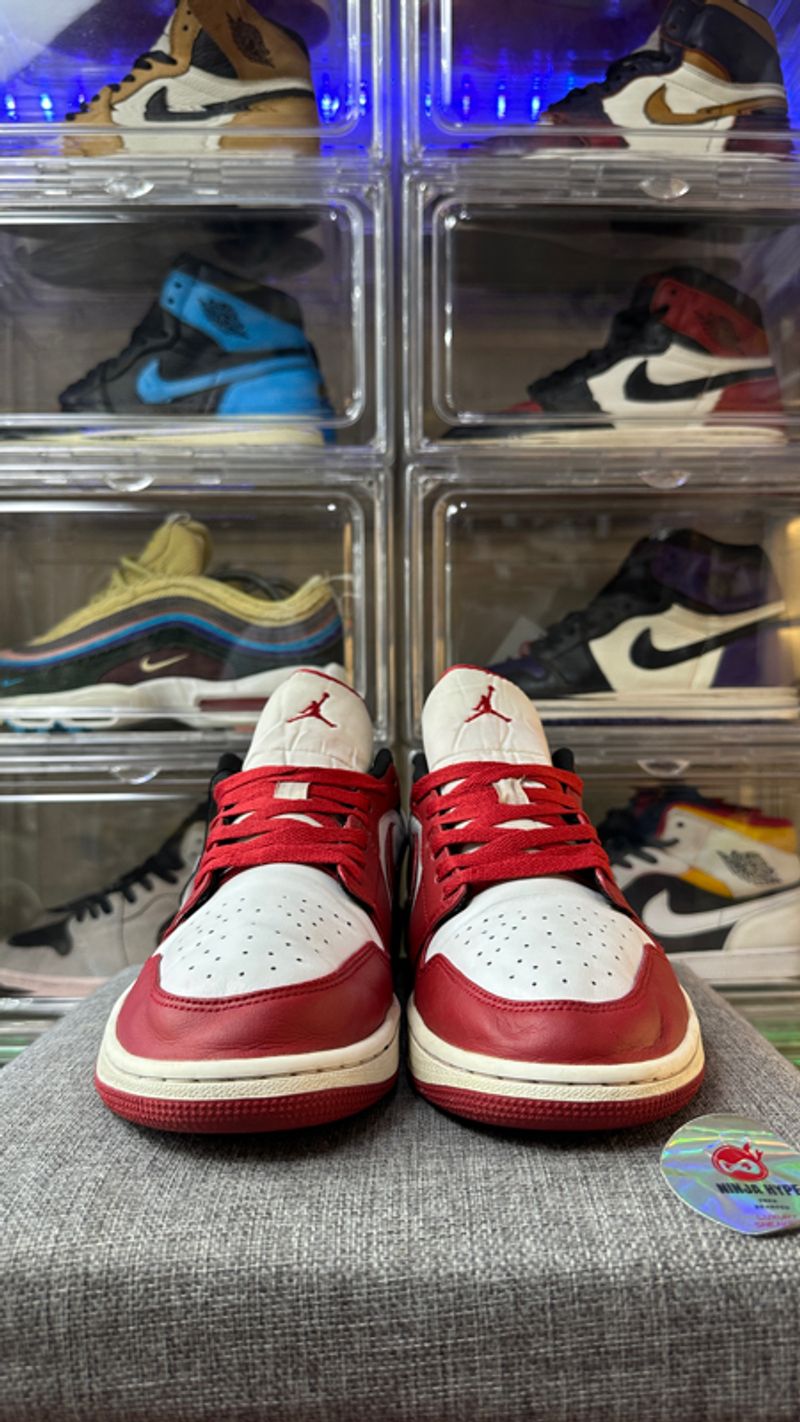 AIR JORDAN 1 LOW REVERSE BLACK TOE, foto 2