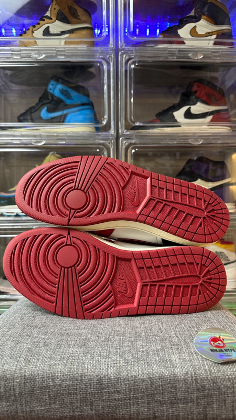 AIR JORDAN 1 LOW REVERSE BLACK TOE, foto 5