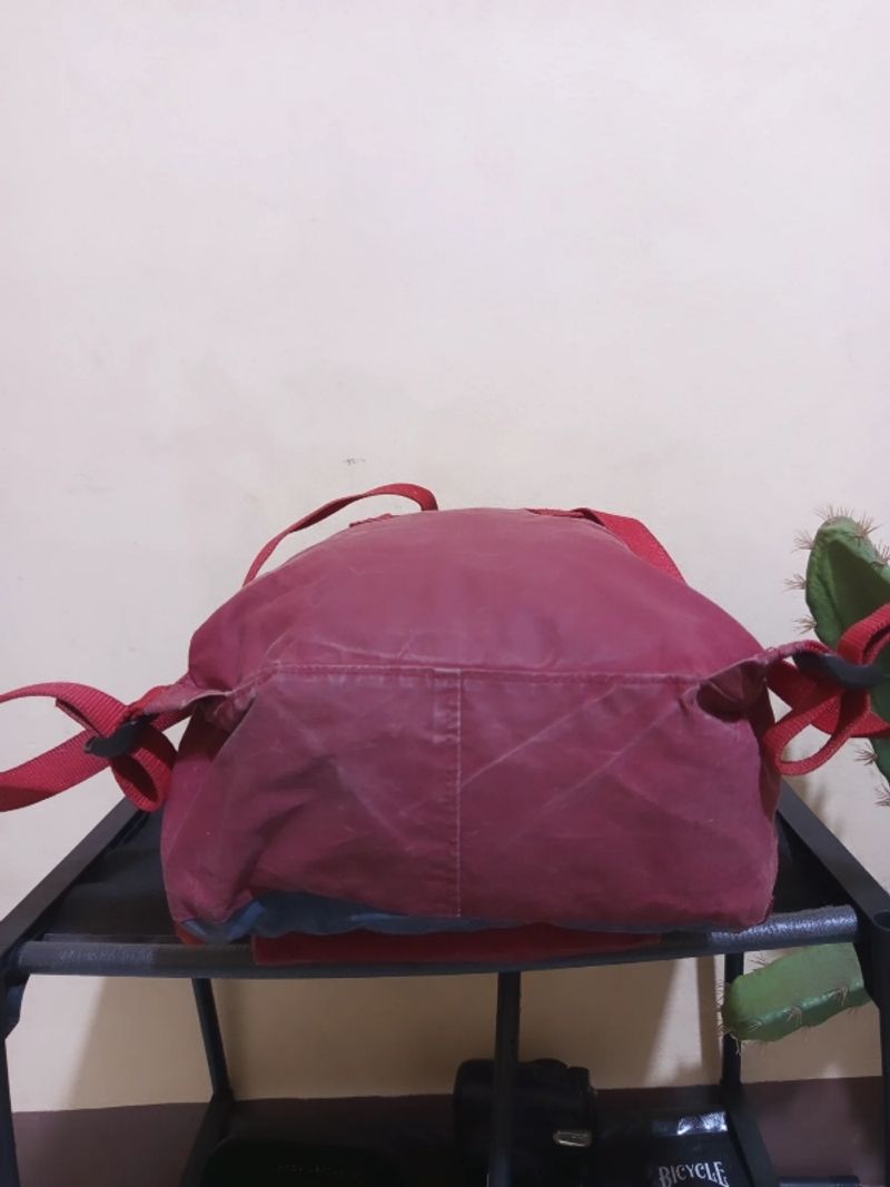 Fjallraven Kanken Classic Maroon Ox Navy Backpack Original, foto 7