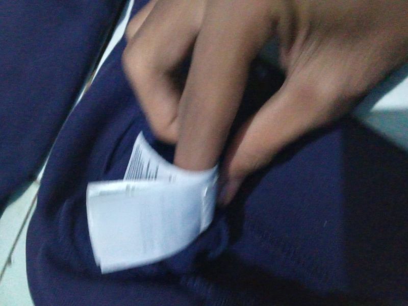 jaket/Hoodie [GAP] berwarna biru tua, foto 3