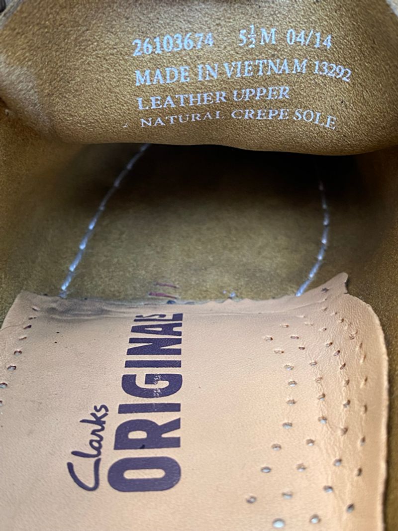 Clarks wallabee, foto 4