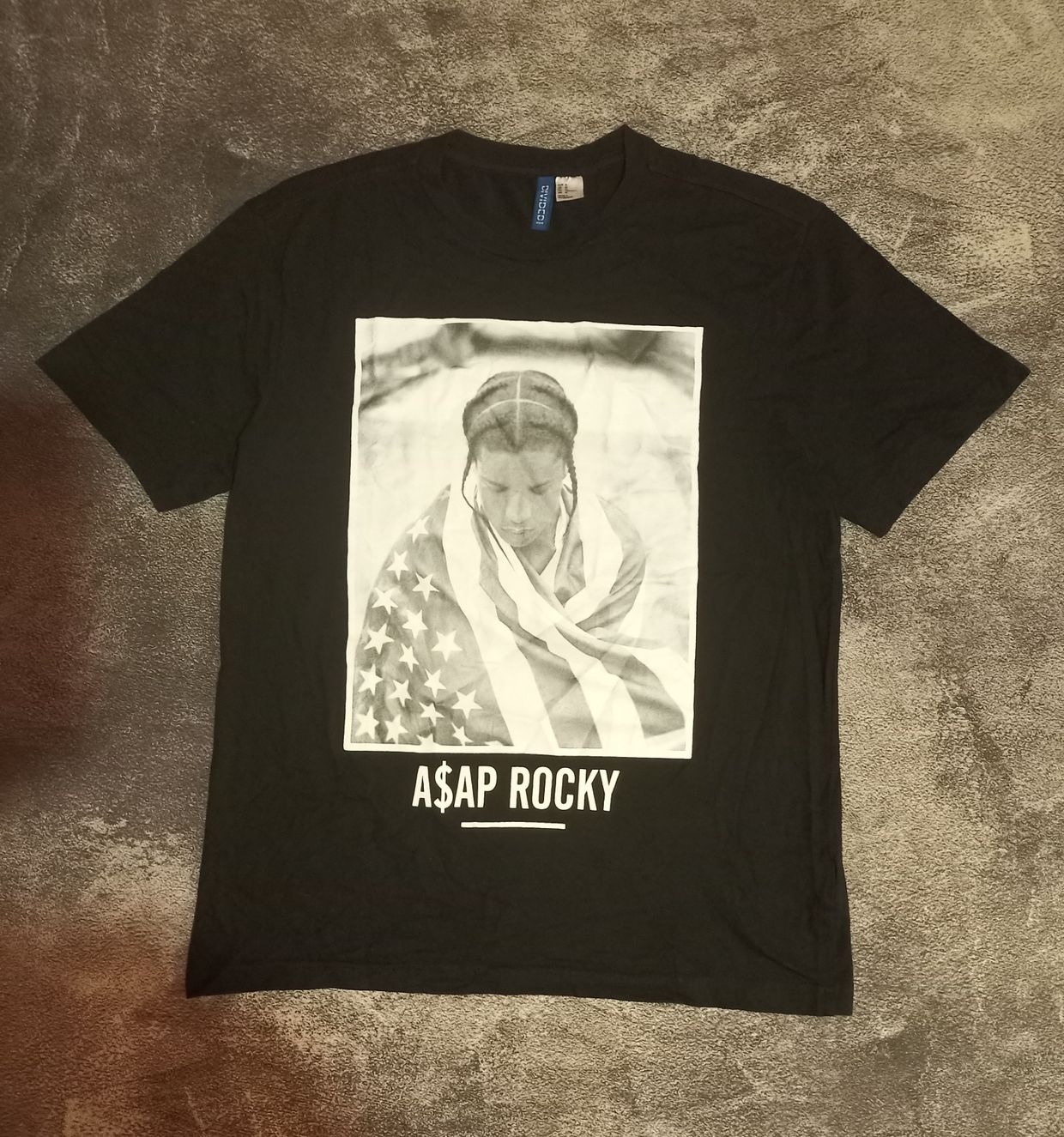 H&M Streetwear Casual T-shirt Pria black