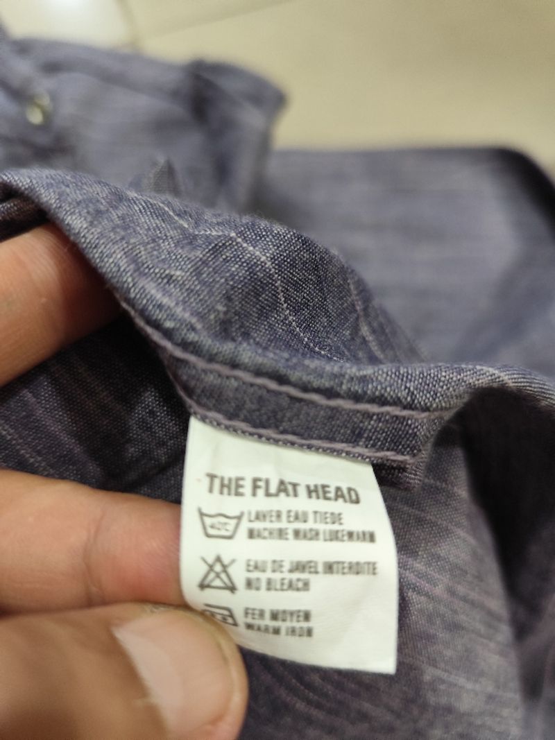 Kemeja Western Selvedge The Flat Head, foto 6