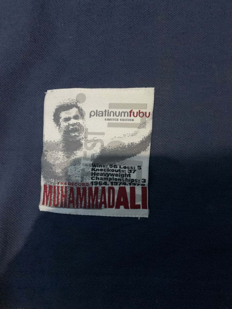 baju polo fubu x muhammad ali, foto 4