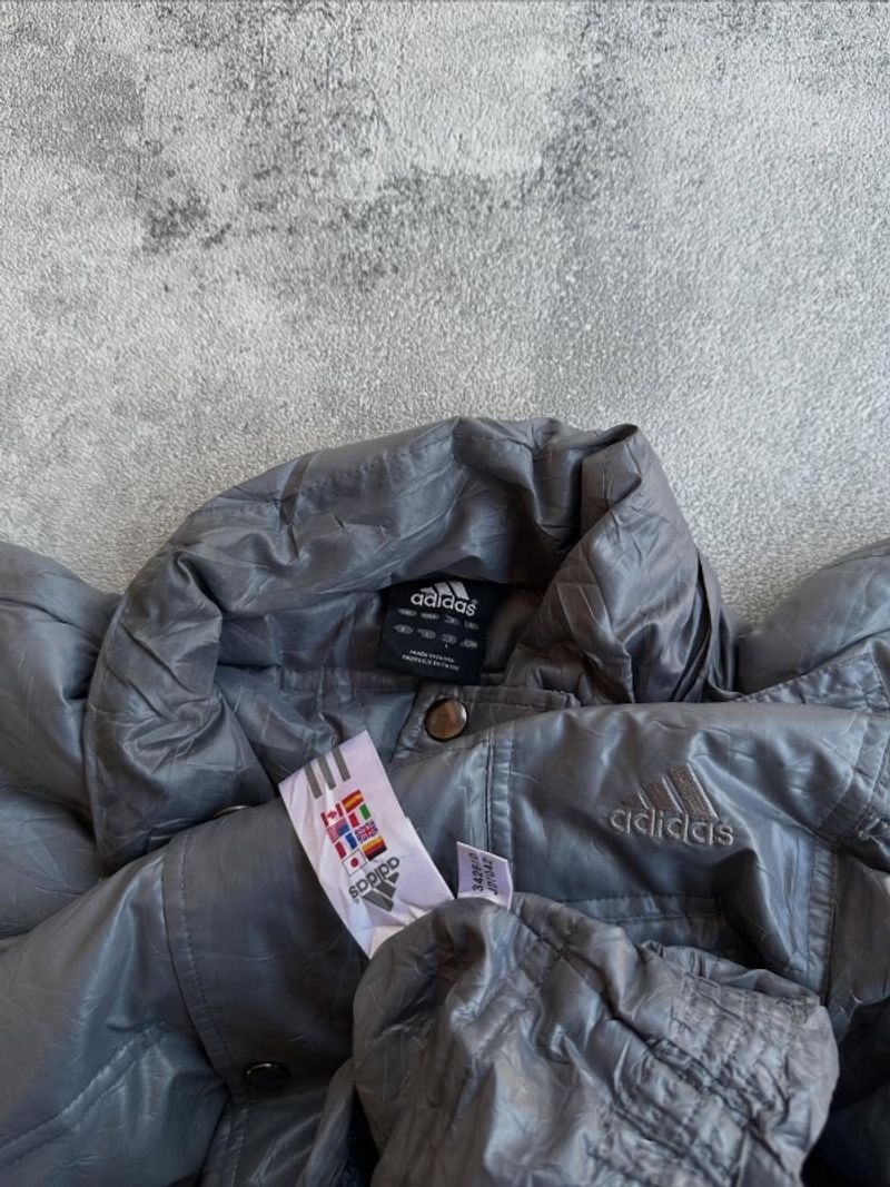 Vintage Adidas hoodie puffer down jacket, foto 10