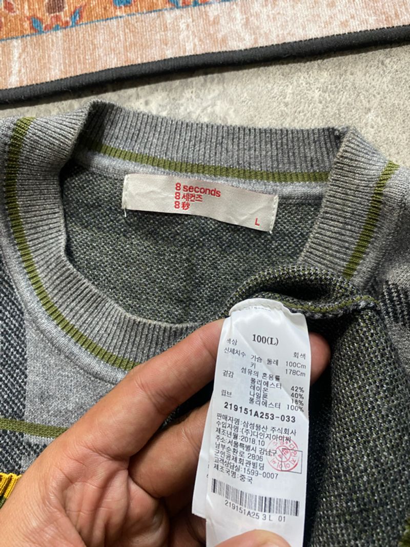 SWEAT KNITWEAR 8SECOND PATTERN RARE, foto 4