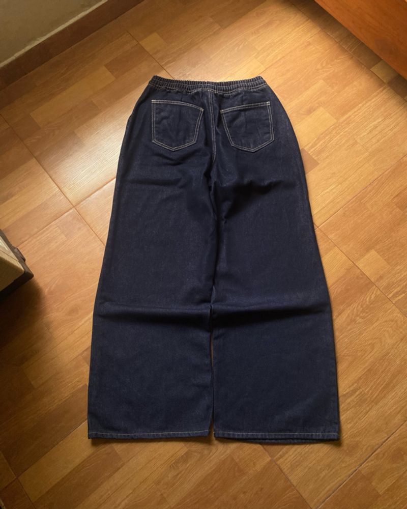 Unknown baggy wide leg denim pants, foto 4