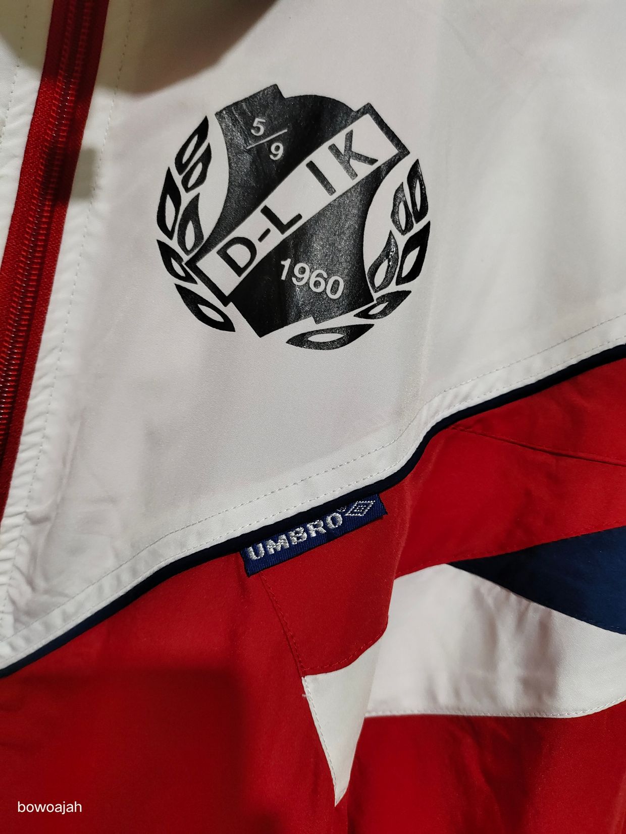 Umbro Sportswear Track jacket Pria white red, foto 6