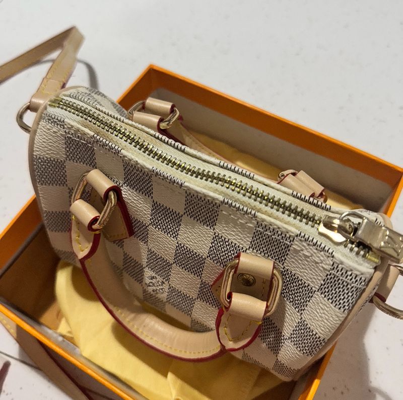 louis vuitton speedy white, foto 2