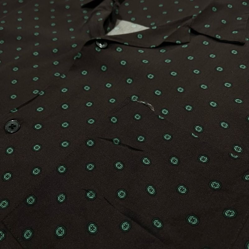 Uniqlo Pattern Open Collar Rayon Shirt, foto 5