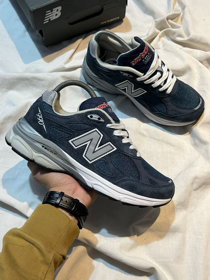 New Balance 990 V3 Navy, foto 3