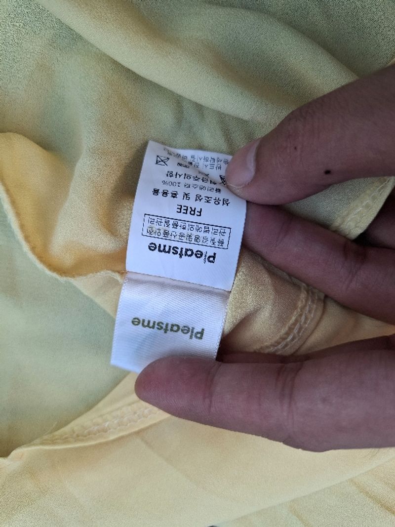 Pleatsme sleevles shirt, foto 3