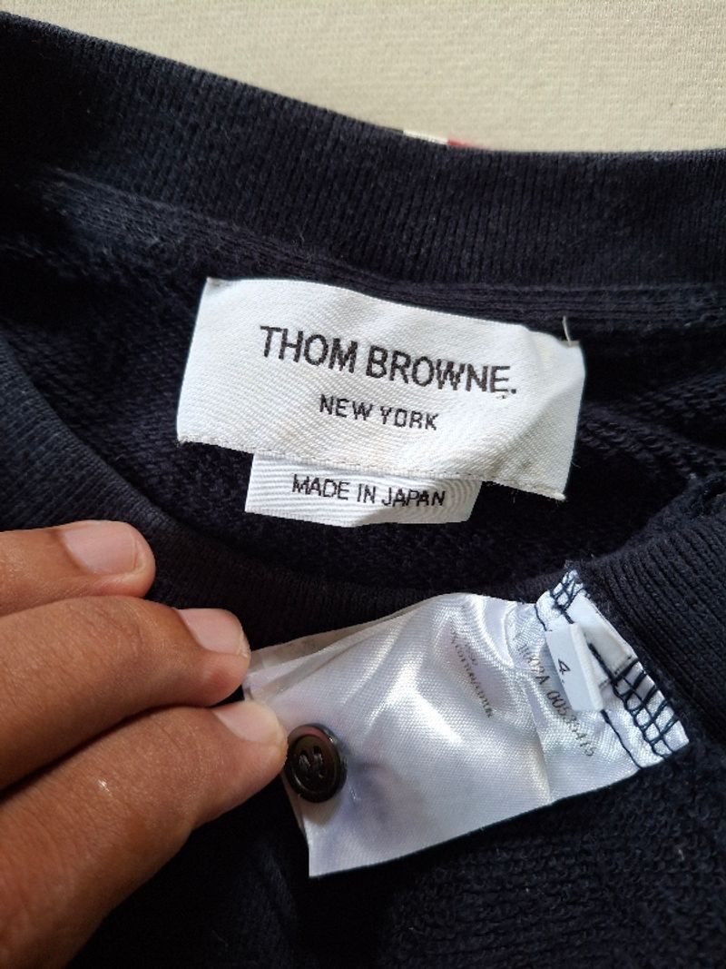 CREWNECK SWEATSHIRT THOM BROWNE, foto 3