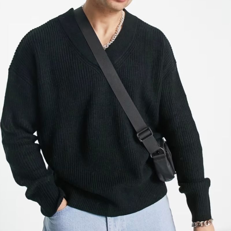 V-Neck Berskha Knit, foto 4